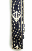 Sikh Singh Kaur Khalsa Adjustable Gatra Belt for Siri Sahib or Kirpan Navy Blue