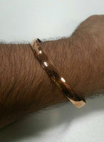 Stunning 100% Pure Copper Punjabi Hindu Sikh Singh Khalsa Smooth Healing Kara B2