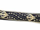 Sikh Singh Kaur Khalsa Adjustable Gatra Belt for Siri Sahib or Kirpan Navy Blue