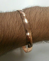 Stunning 100% Pure Copper Punjabi Hindu Sikh Singh Khalsa Smooth Healing Kara B2