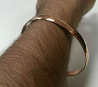 Stunning 100% Pure Copper Punjabi Hindu Sikh Singh Khalsa Smooth Healing Kara B2