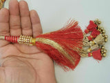 Indian Punjabi Pranda Mehndi Jagoo Charms Bridal Patiala Paranda Hair Braid A45