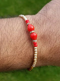 Hindu Red Thread Evil Eye Protection Stunning Bracelet Luck Talisman Amulet LL8