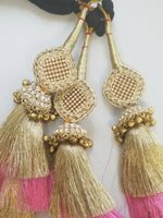 Indian Punjabi Pranda Mehndi Jagoo Charms Bridal Patiala Paranda Hair Braid A25