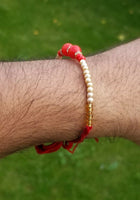 Hindu Red Thread Evil Eye Protection Stunning Bracelet Luck Talisman Amulet LL8