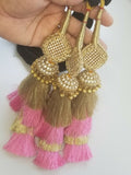 Indian Punjabi Pranda Mehndi Jagoo Charms Bridal Patiala Paranda Hair Braid A25