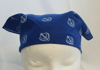 Sikh Punjabi Singh Kaur Blue Khalsa Khandas bandana Head Wrap Gear Rumal Hanky