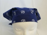 Sikh Punjabi Singh Kaur Navy Blue Khalsa Khandas bandana Head Wrap Gear Rumal