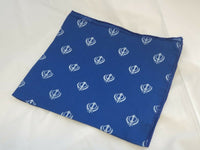 Sikh Punjabi Singh Kaur Blue Khalsa Khandas bandana Head Wrap Gear Rumal Hanky