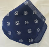 Sikh Punjabi Singh Kaur Navy Blue Khalsa Khandas bandana Head Wrap Gear Rumal