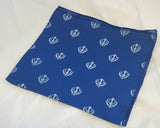 Sikh Punjabi Singh Kaur Blue Khalsa Khandas bandana Head Wrap Gear Rumal Hanky