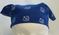 Sikh Punjabi Singh Kaur Blue Khalsa Khandas bandana Head Wrap Gear Rumal Hanky