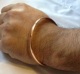 Stunning Pure Copper Punjabi Hindu Sikh Singh Khalsa PLAIN Smooth Healing Kara