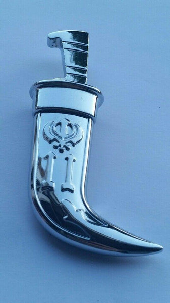 Stunning Stainless Steel Ceremonial Taksali SIKH Singh Khalsa Khanda Siri Sahib