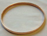 Stunning Pure Copper Punjabi Hindu Sikh Singh Khalsa PLAIN Smooth Healing Kara