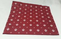 Sikh Punjabi Maroon Khalsa Khandas bandana Head Wrap Gear Rumal Handkerchief