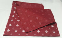 Sikh Punjabi Maroon Khalsa Khandas bandana Head Wrap Gear Rumal Handkerchief