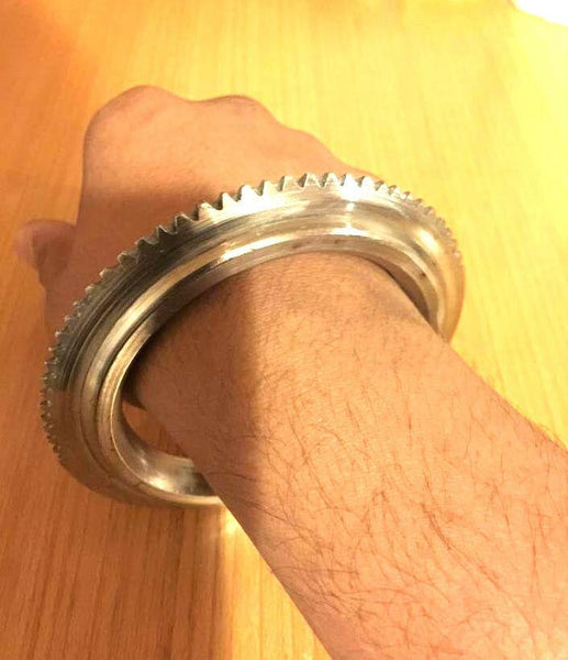 Sarbloh Tooth Chakri Kara Sikh Kada Sikh Singh Kaur Bangle Khalsa WARRIOR Karra