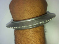 Sarbloh Tooth Chakri Kara Sikh Kada Sikh Singh Kaur Bangle Khalsa WARRIOR Karra