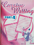 Learn English Cursive writing formation of words and Sentences Practice Book A4