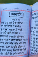 Sikh Nitnem Banis Japji Jaap Rehras Anand Sahib Gutka Punjabi Gurmukhi Book MH