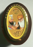 Guru nanak gobind singh ji photos portrait sikh khanda desktop stand gift g5