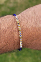 Shani bracelet evil eye protection blue thread nazar shield hindu amulet aaa11