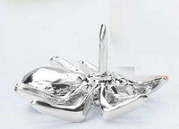 Vintage look silver plated spider brooch suit coat broach lapel pin collar ggg73