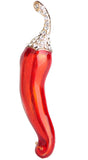 Red chilli pepper brooch gold plated celebrity broach vintage look new pin ggg48