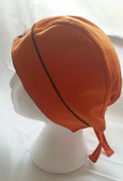 Sikh punjabi turban patka pathka khanda bandana head wrap orange colour singh