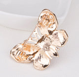 Vintage look gold plated stunning butterfly brooch suit coat broach pin jjj14