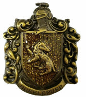 Stunning brass harry potter hogwarts school hufflepuff lapel pin house badge b49