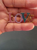 Valentine love brooch vintage look celebrity broach gold silver plated pin ggg83