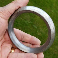 Sarbloh kara smooth round sikh singh kaur punjabi khalsa kada iron bangle i2