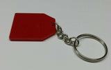 Sikh religion kaur punjabi surname acrylic red key ring punjabi key chain g