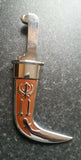 Stunning stainless steel sikh brown siri sahib brilliant taksali - singh gift b