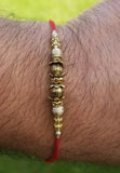 Hindu red thread evil eye protection stunning bracelet luck talisman amulet fg4