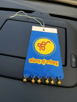 Singh kaur sikh punjabi gurbani khalsa khanda ek onkar car rear mirror hanger ae