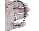 Shiv trishul bracelet kara hindu good luck kada evil eye protection bangle cc10