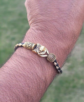 Narsimha bracelet lion god kara hindu good luck evil eye protection bangle cc9