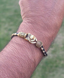 Narsimha bracelet lion god kara hindu good luck evil eye protection bangle cc9