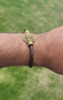 Mahakal trishul bracelet kara hindu good luck evil eye protection bangle i16 new