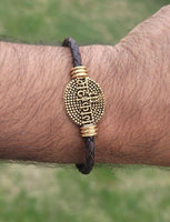 Mahakal trishul bracelet kara hindu good luck evil eye protection bangle i16 new