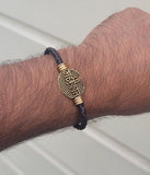 Mahakal trishul bracelet kara hindu good luck evil eye protection bangle i16 new