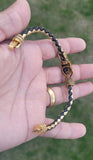 Narsimha bracelet lion god kara hindu good luck evil eye protection bangle cc9