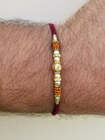 Hindu red thread evil eye protection stunning bracelet luck talisman amulet ll17