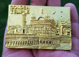 Sikh golden temple fridge magnet souvenir collectible singh kaur khalsa gift rr