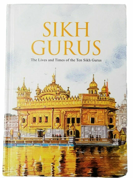 The lives and times of the sikh gurus kids stories book colour photos in english