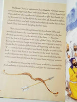 The lives and times of the sikh gurus kids stories book colour photos in english