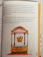 The lives and times of the sikh gurus kids stories book colour photos in english